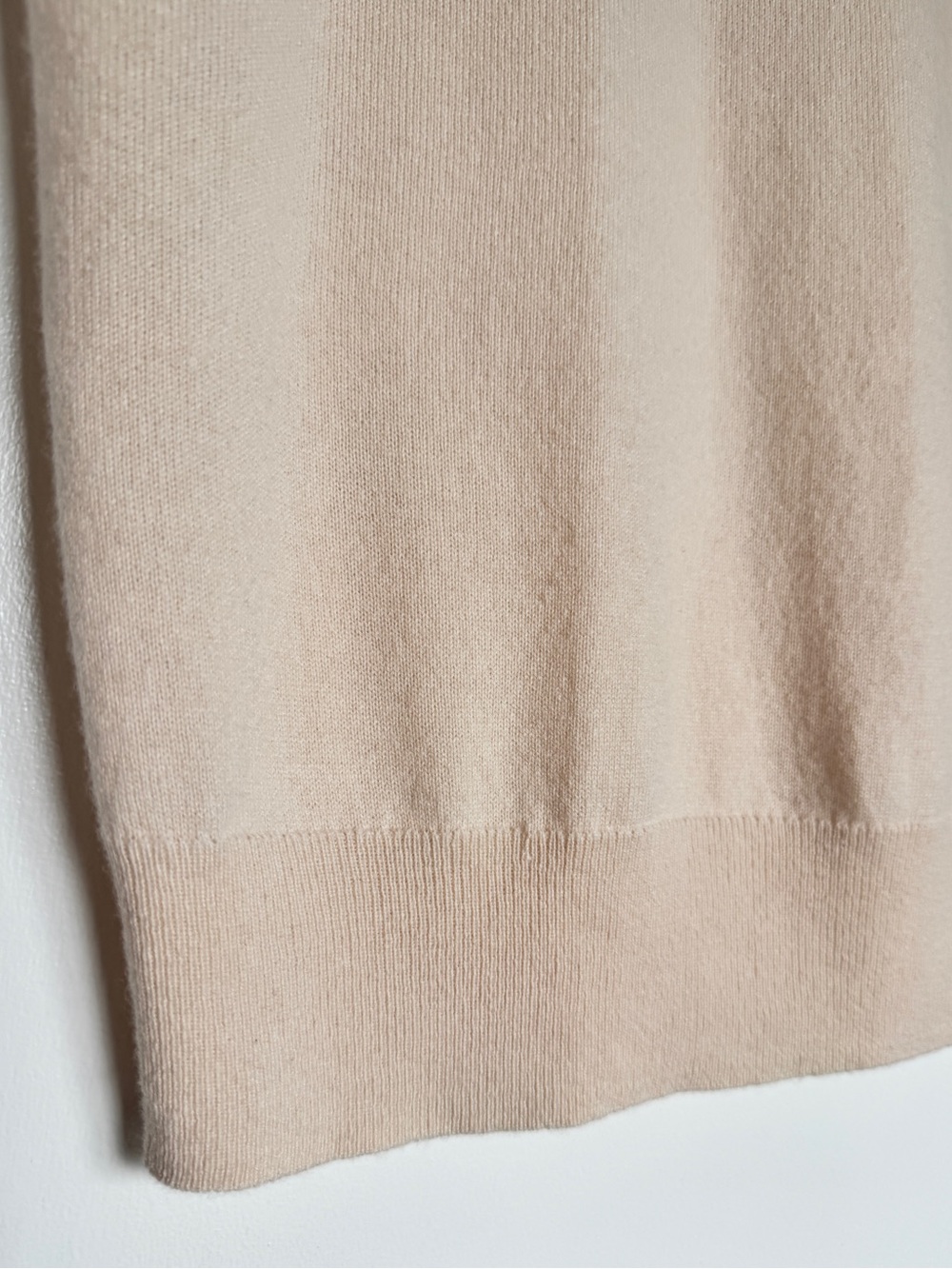 NWT! J. CREW Women’s 100% Cashmere relaxed sweater-vest hthr muslin large CM660 - Picture 4 of 11